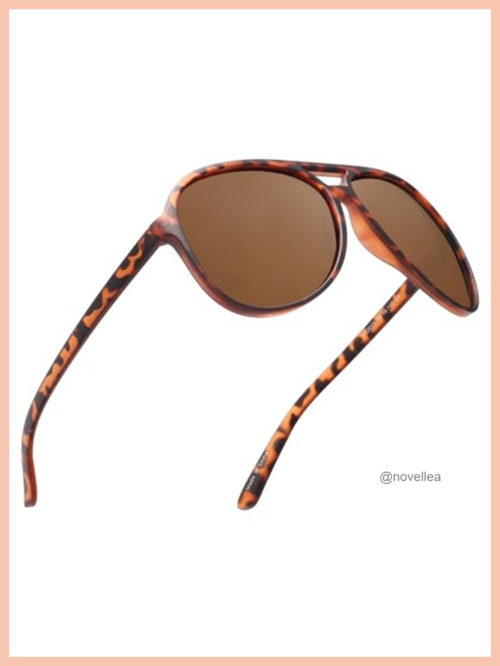 Polarized Aviator Sunglasses Plastic Frame Driving